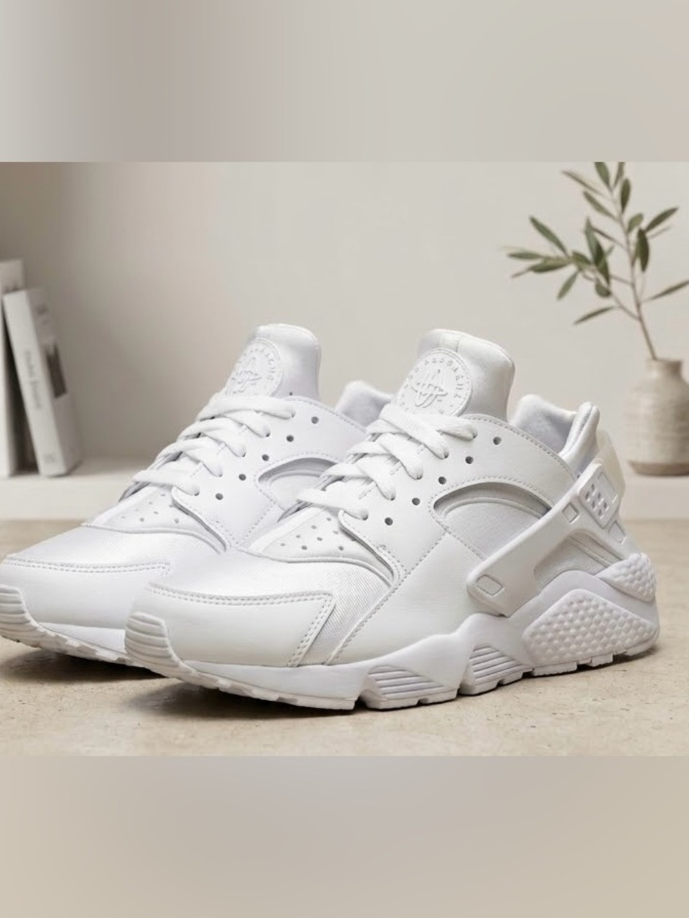 White Nike Huarache Air
